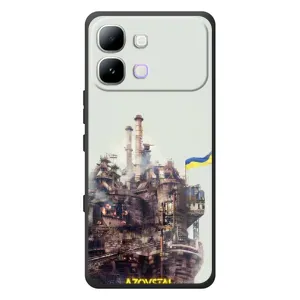 Чехлы на военную тематику для Infinix Note Edge (Азовсталь)