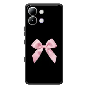Чохол банти для Infinix Note Edge (Бант на чорному)