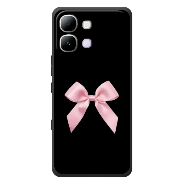 Чехол с рисунком «Бант на черном» для Infinix Note Edge Чехол с рисунком «Бант на черном» для Infinix Note Edge