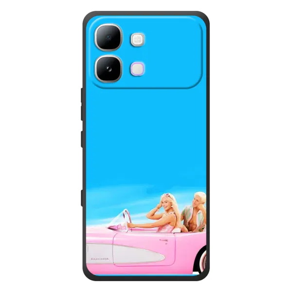 Чехол с рисунком «Барби и Кен» для Infinix Note Edge