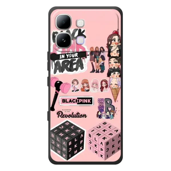 Чехол с рисунком «BLACK PINK коллаж» для Infinix Note Edge Чехол с рисунком «BLACK PINK коллаж» для Infinix Note Edge