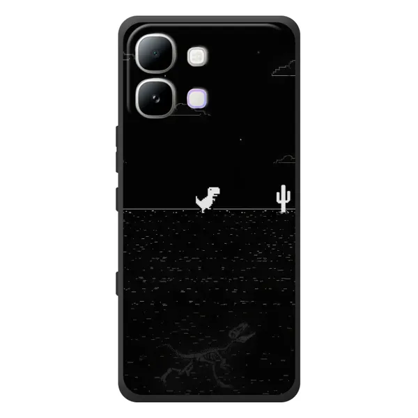 Чохол з малюнком «Динозаврик» для Infinix Note Edge