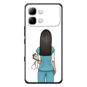 Чехол с рисунком «Доктор» для Infinix Note Edge