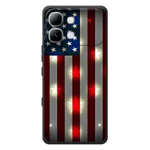 Чехол Флаг USA для Infinix Note Edge (Флаг США 2)