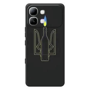 Чехол с картинкой (Патриотический ГЕРБ) на Infinix Note Edge (Герб - Молотова)
