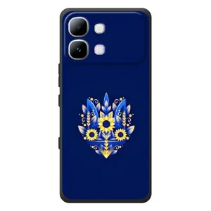 Чехол с картинкой (Патриотический ГЕРБ) на Infinix Note Edge (герб)