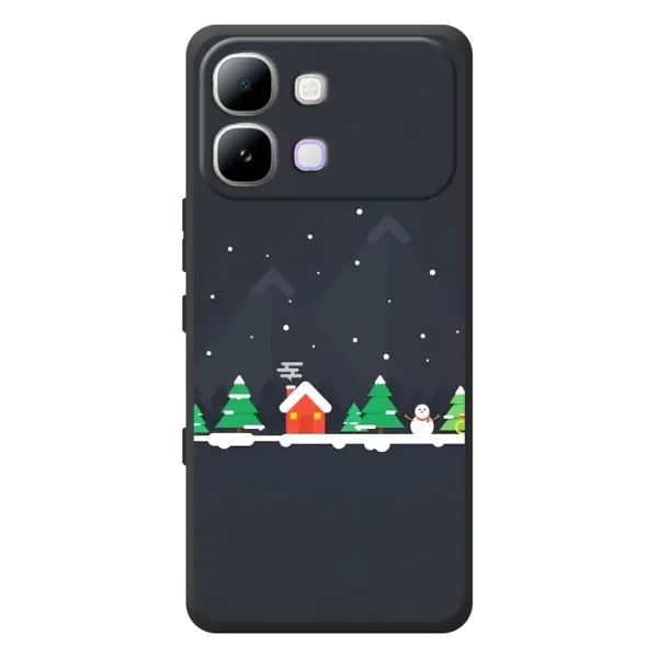 Чехол с рисунком «Город зимний» для Infinix Note Edge Чехол с рисунком «Город зимний» для Infinix Note Edge