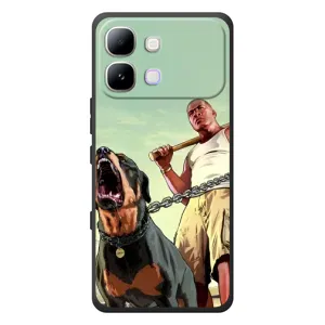 Чехол с рисунком «GTA» для Infinix Note Edge