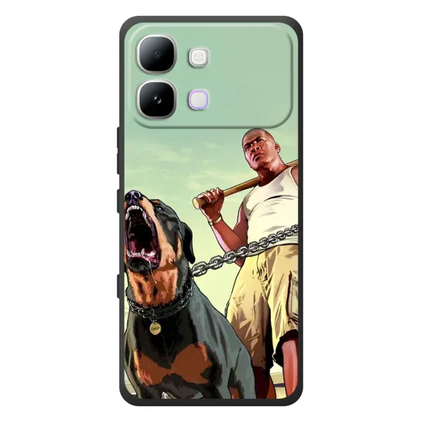 Чехол с рисунком «GTA» для Infinix Note Edge