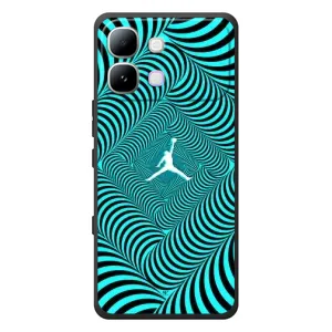 Силіконовый Чохол Nike Air Jordan на Інфінікс Ноут Едж (Jordan)