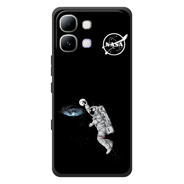 Чехол с рисунком «Космонавт баскетболист» для Infinix Note Edge