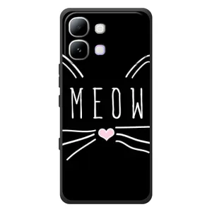 Бампер с изображением Котиков для Инфиникс Ноут Эдж (КОТИК MEOW)