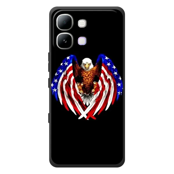 Чехол с рисунком «Крылья США» для Infinix Note Edge Чехол с рисунком «Крылья США» для Infinix Note Edge
