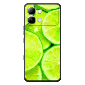 Чохол з зображенням смачної їжі для Infinix Note Edge (Лайм)