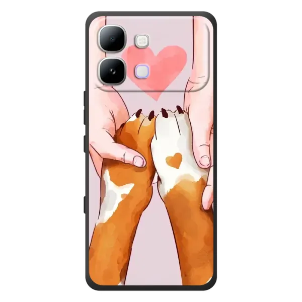 Чехол с рисунком «Любовь к собакам» для Infinix Note Edge Чехол с рисунком «Любовь к собакам» для Infinix Note Edge