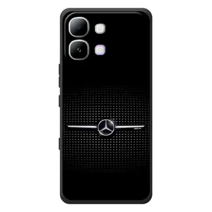 Силіконовий бампер з картинкою машини на Infinix Note Edge (Mercedes)
