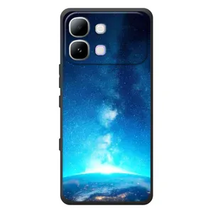 Чехлы КОСМОС для Infinix Note Edge (Млечный путь)
