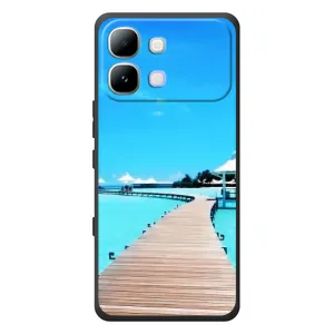 Летний Чехол на Infinix Note Edge (Набережная)