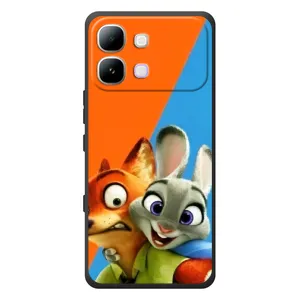 Чехлы ЗВЕРОПОЛИС для Infinix Note Edge (Ник и Хопс)