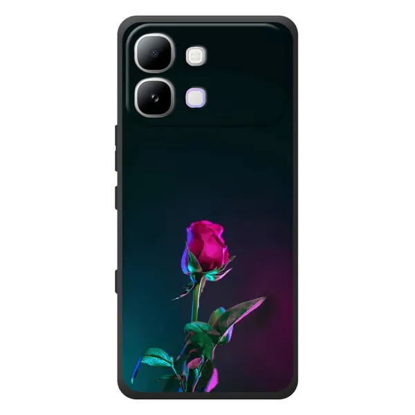 Чехол с рисунком «Ночная роза» для Infinix Note Edge