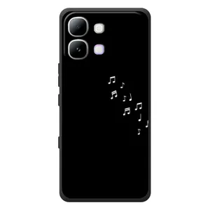 Чохол з картинками на чорному фоні для Infinix Note Edge (Ноти)