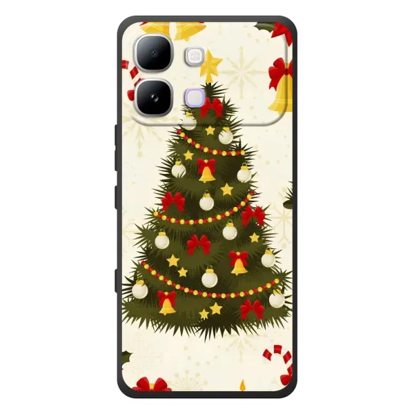 Чехол с рисунком «Новогодний принт» для Infinix Note Edge Чехол с рисунком «Новогодний принт» для Infinix Note Edge