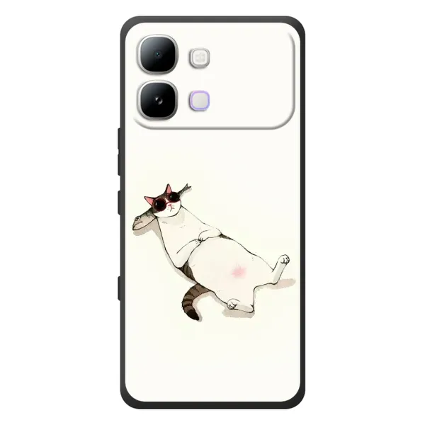 Чехол с рисунком «Отдых» для Infinix Note Edge