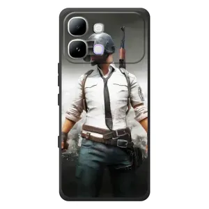 Чохол з картинкою "Герой Pubg" на Infinix Note Edge (Пабг)