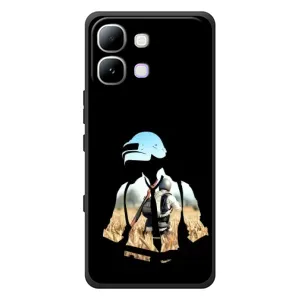Чохол з картинкою "Герой Pubg" на Infinix Note Edge (Пубг мен)