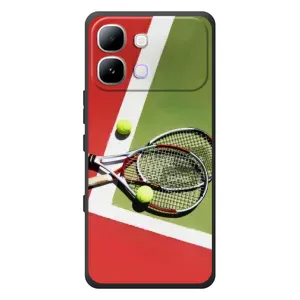 Чохли з прінтом Спортивна тематика для Infinix Note Edge (Ракетки теніс)