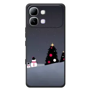 Чохли на Новий Рік Infinix Note Edge (Сніговички)