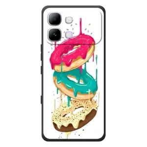 Чохол з зображенням смачної їжі для Infinix Note Edge (Соковиті пончики)