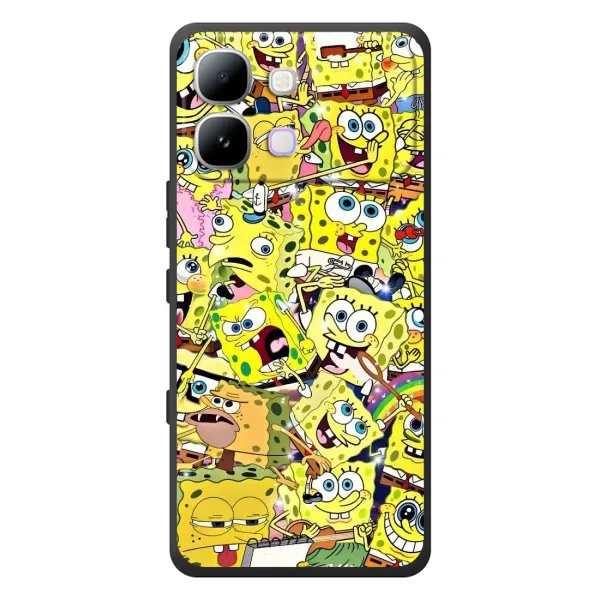 Чехол с рисунком «Спанч Боб Арт» для Infinix Note Edge Чехол с рисунком «Спанч Боб Арт» для Infinix Note Edge