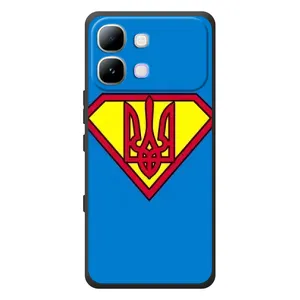 Чехол с картинкой (Патриотический ГЕРБ) на Infinix Note Edge (Super - Герб)