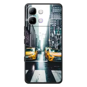 Чехол с рисунком «Такси» для Infinix Note Edge