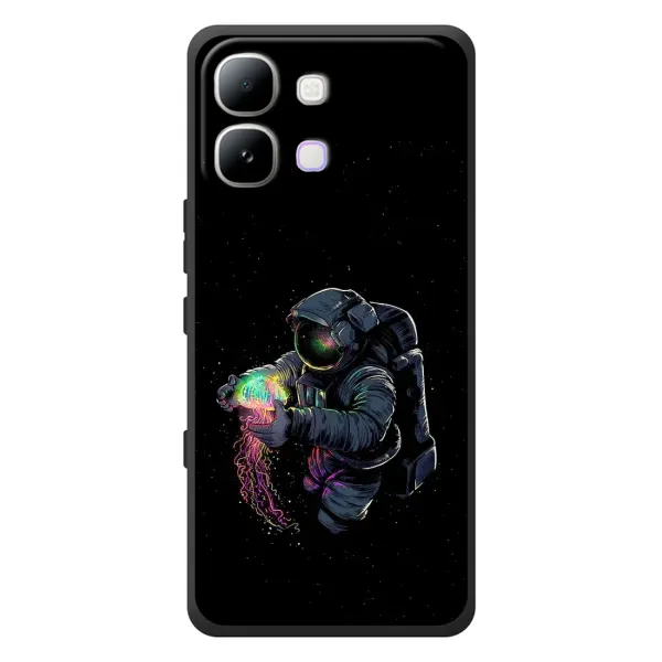 Чехол с рисунком «В руках земля» для Infinix Note Edge