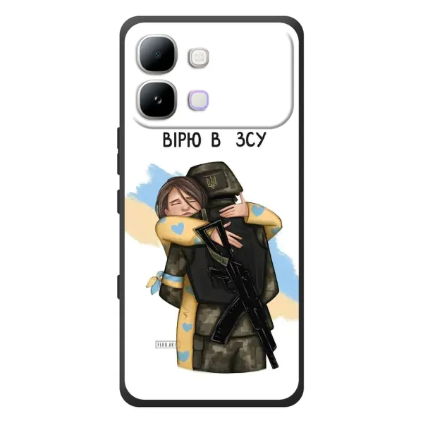 Чехол с рисунком «Верим в ЗСУ» для Infinix Note Edge