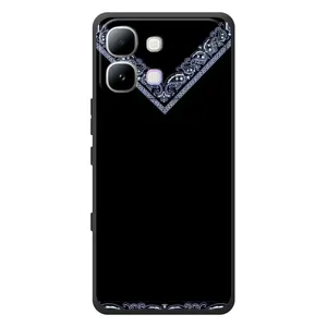 Силиконовый Чехол на Infinix Note Edge (Воротник вышиванки)