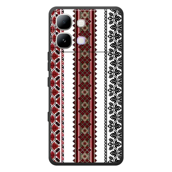 Чехол с рисунком «Вышиваночки» для Infinix Note Edge