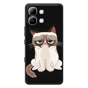 Чехол на тематику: Коты для Infinix Note Edge (Взгляд кота)