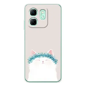 Чохол на тематику: Коти для Infinix Smart 10 HD (Білий котик)