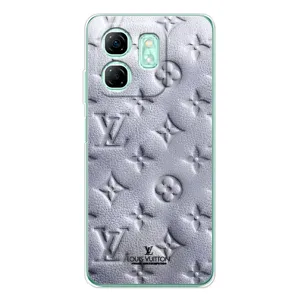 Текстурный Чехол Louis Vuitton для Смарт 10 HD (Белый ЛВ)