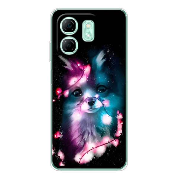 Чехол с рисунком «Черная Лиса» для Infinix Smart 10 HD Чехол с рисунком «Черная Лиса» для Infinix Smart 10 HD