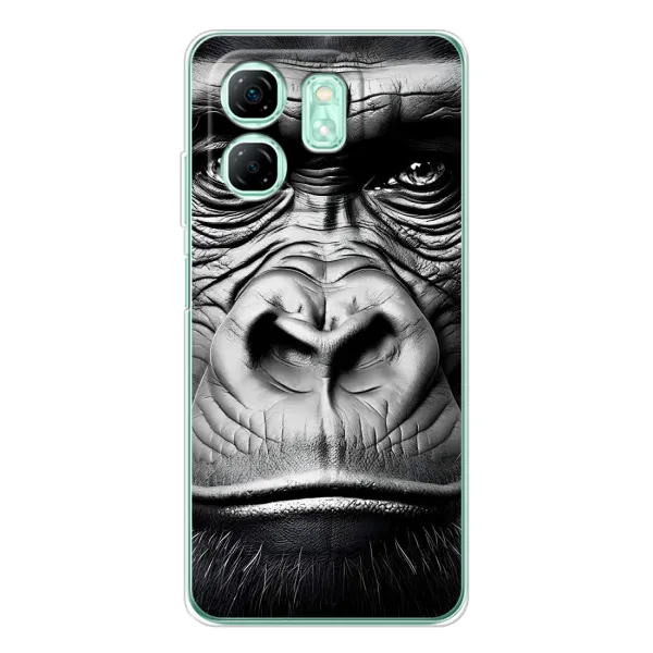 Чехол с рисунком «Черная обезьяна» для Infinix Smart 10 HD Чехол с рисунком «Черная обезьяна» для Infinix Smart 10 HD