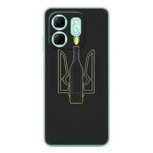 Чехол с картинкой (Патриотический ГЕРБ) на Infinix Smart 10 HD (Герб - Молотова)