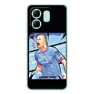Чехлы с принтом для Infinix Smart 10 HD Футболист (гол Эрлинг Холланд)
