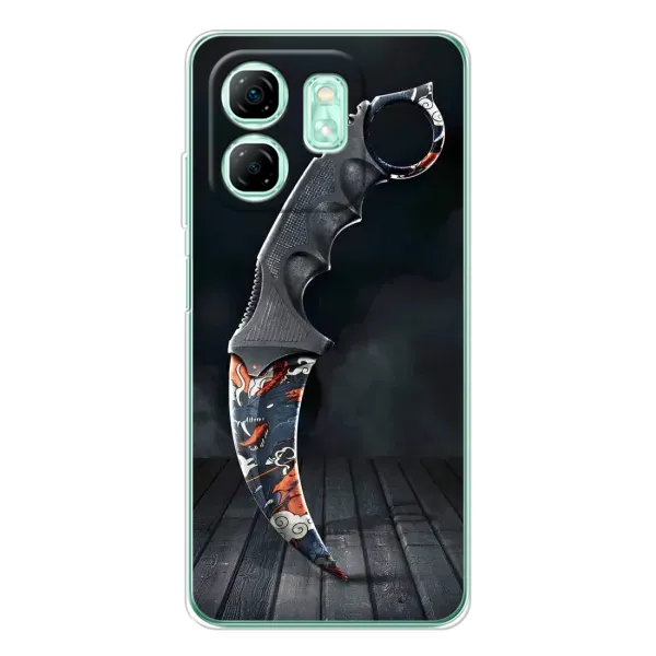 Чехол с рисунком «Кинжал КС ГО» для Infinix Smart 10 HD Чехол с рисунком «Кинжал КС ГО» для Infinix Smart 10 HD