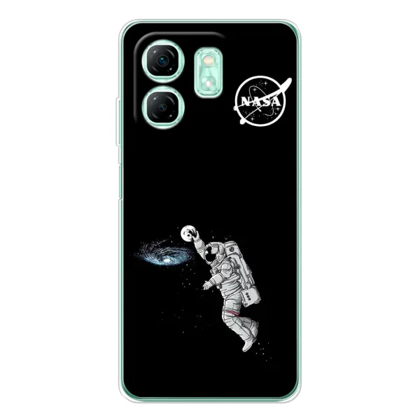 Чехол с рисунком «Космонавт баскетболист» для Infinix Smart 10 HD Чехол с рисунком «Космонавт баскетболист» для Infinix Smart 10 HD