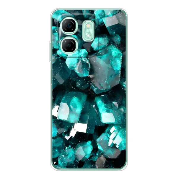 Чехол с рисунком «Кристалы» для Infinix Smart 10 HD Чехол с рисунком «Кристалы» для Infinix Smart 10 HD