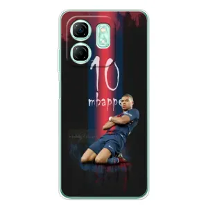 Чехол (TPU) с Футболистом на Infinix Smart 10 HD (MBAPPE 10)